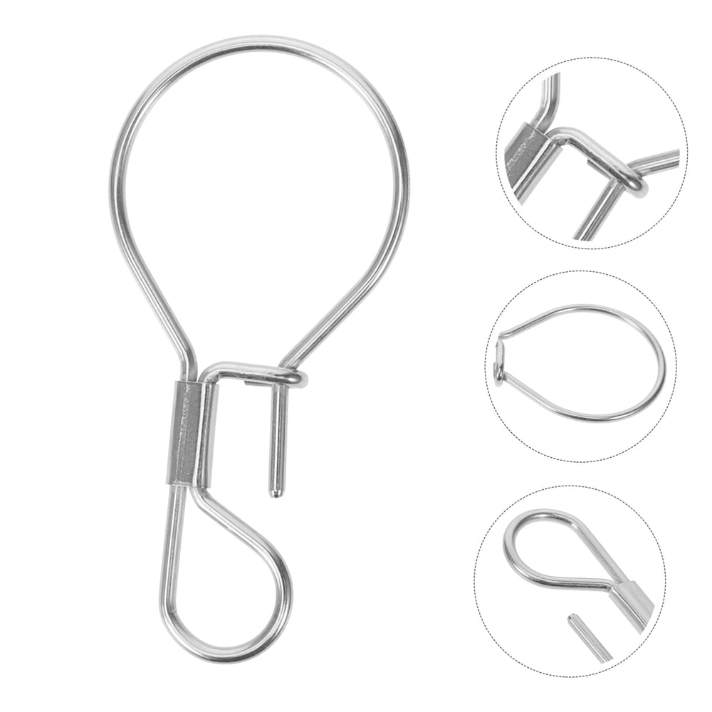 KICHOUSE quick-lock snaps help secure line quickly on water.