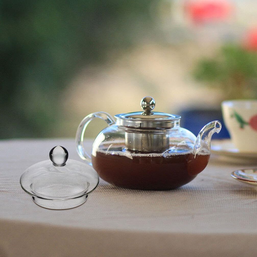 Kichvoe easy-to-install and clean lid fits standard small teapots.