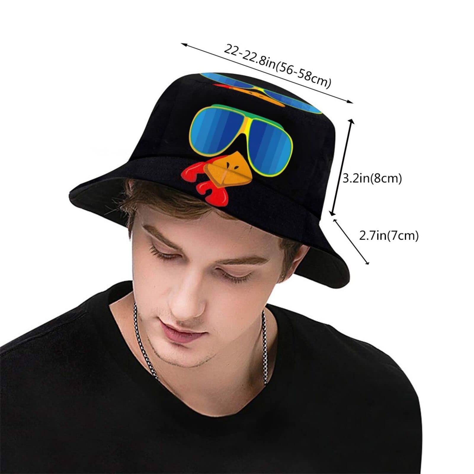 Kicoyuaz packable bucket hat folded for travel convenience