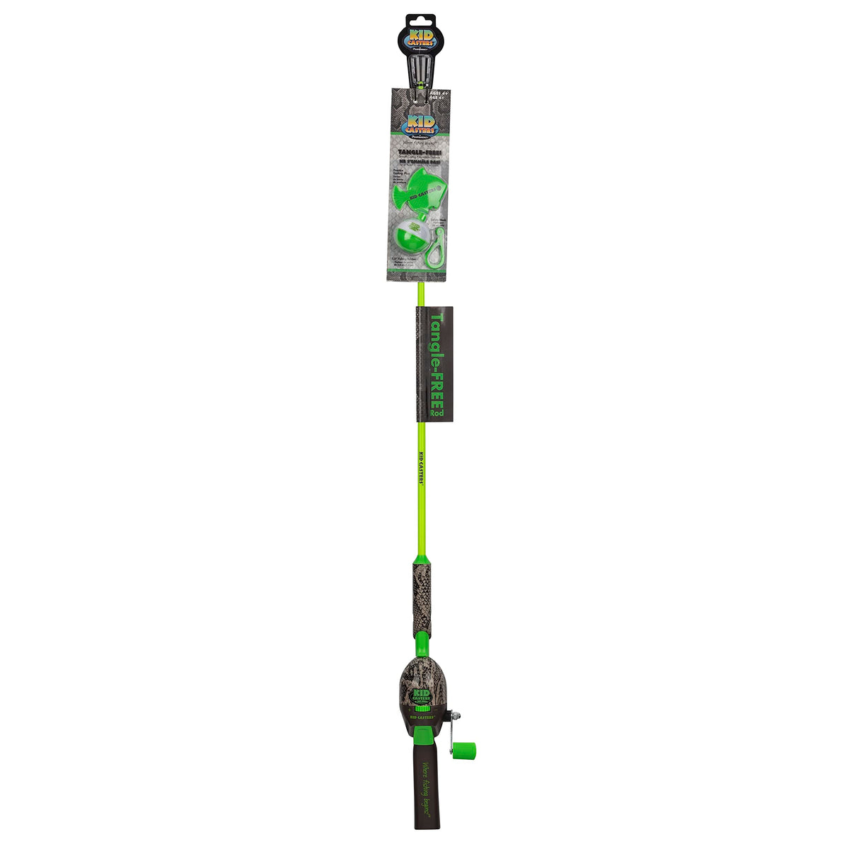 Kid Casters 34-inch inline rod with spincast reel
