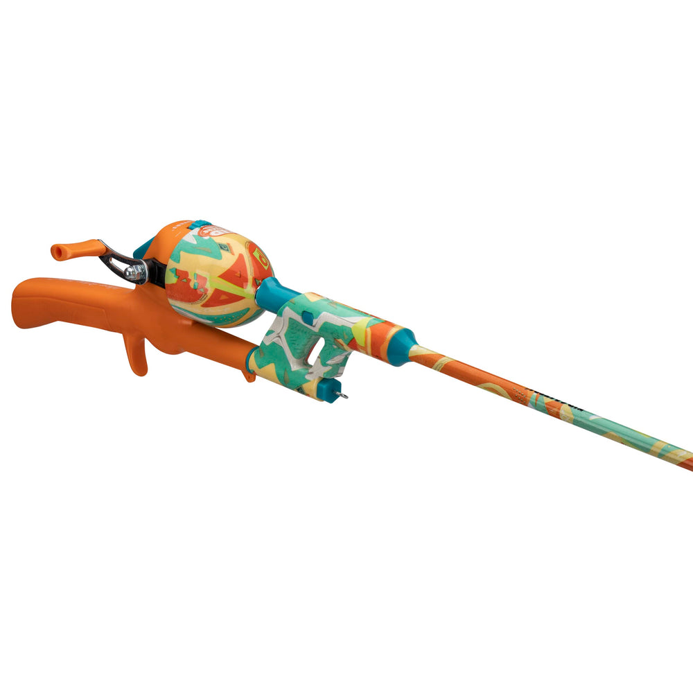 Easy-to-use tangle-free spincast design for kids