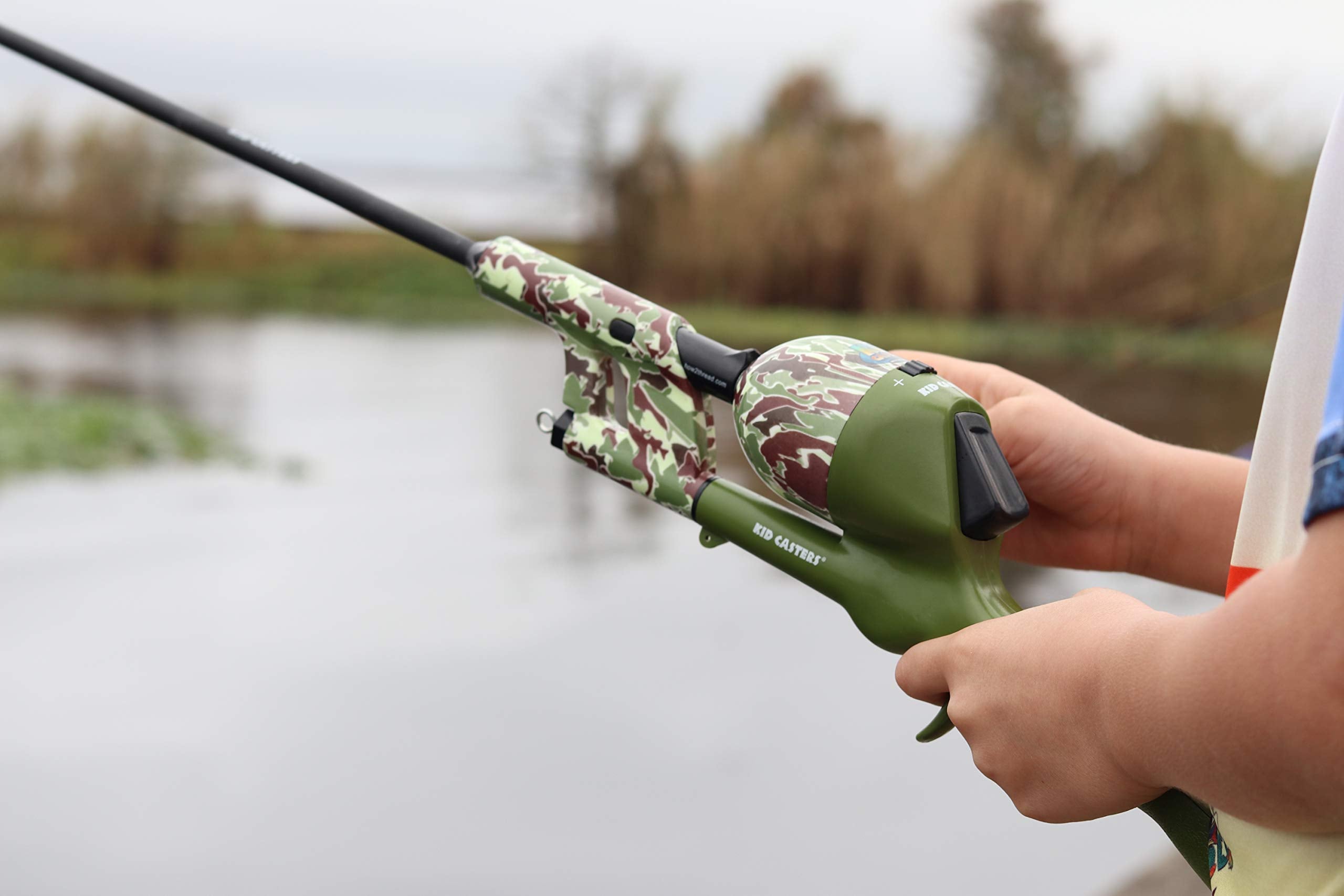 Compact 34-inch rod designed for kids