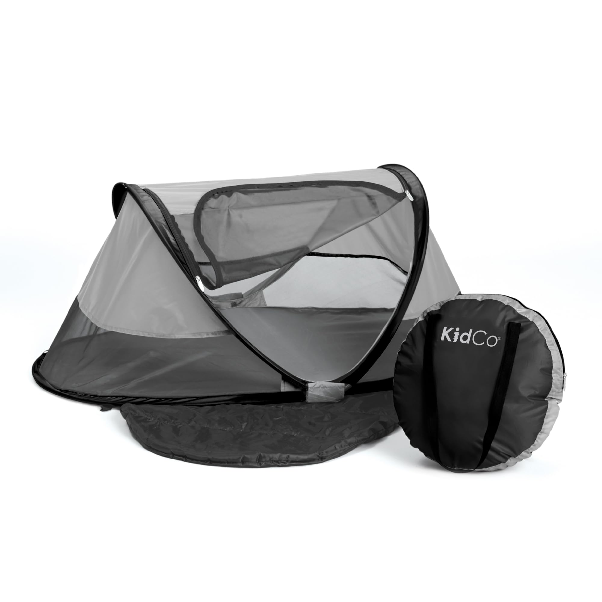 KidCo Peapod travel tent open setup for breathable outdoor play