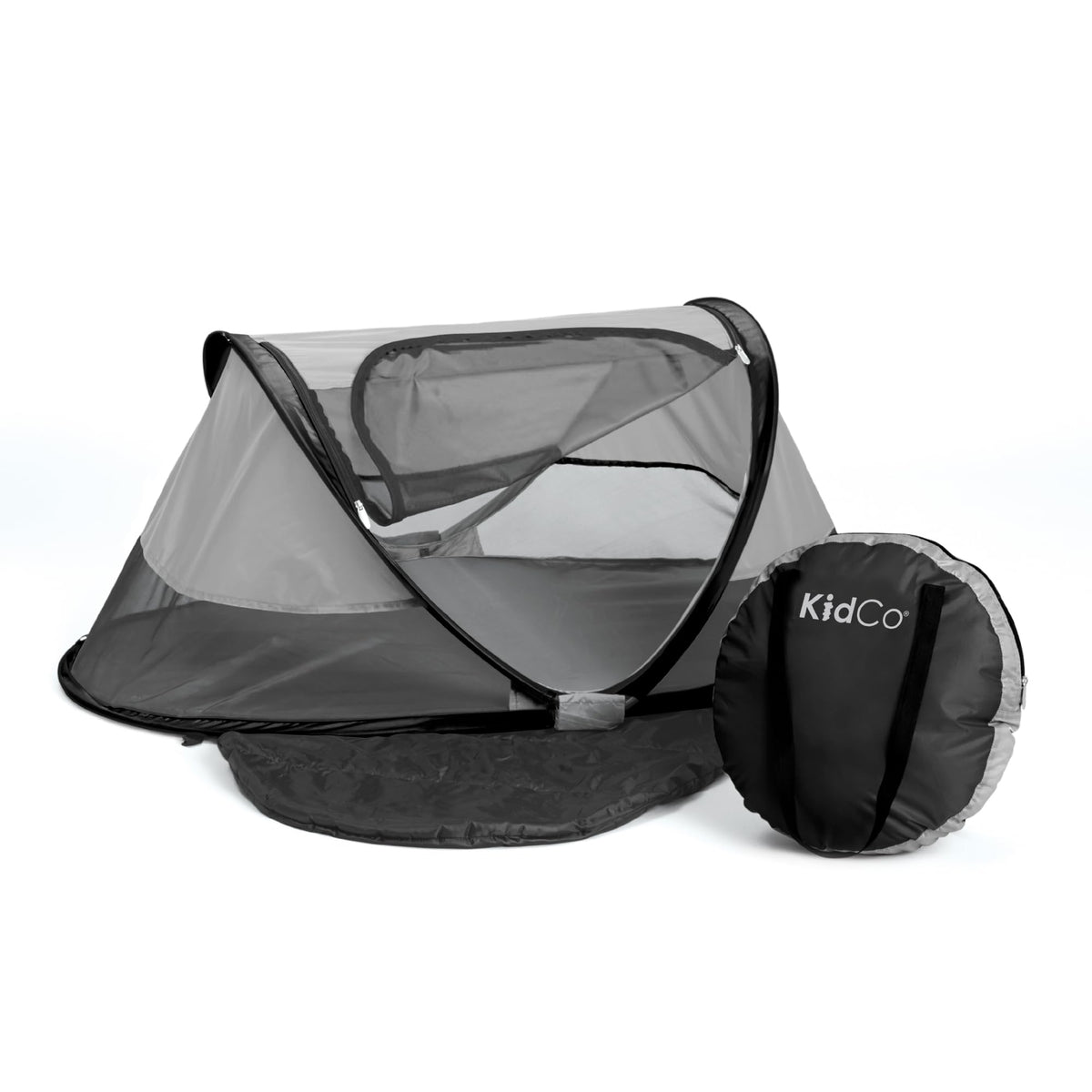 KidCo Peapod travel tent open setup for breathable outdoor play