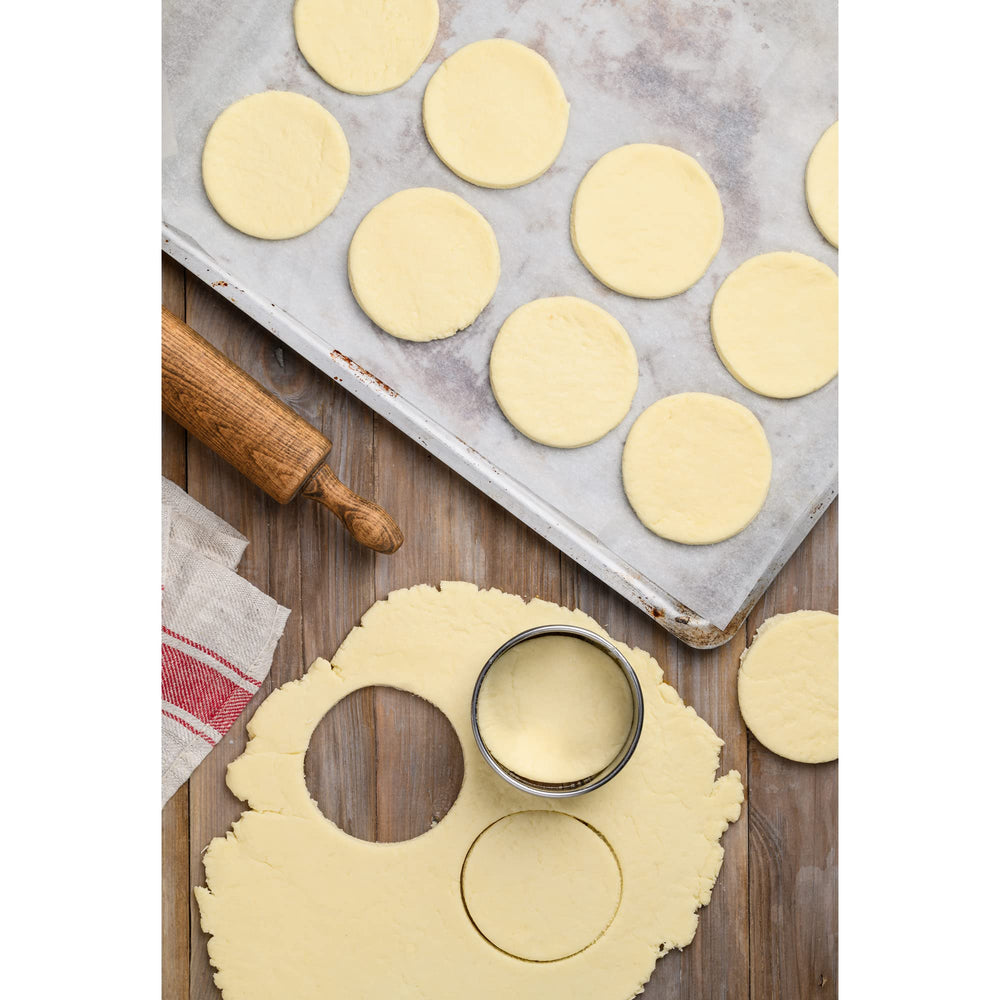 Kids enjoy baking with the cutters for family-friendly activities.