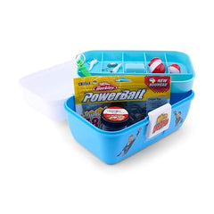 Fun fishing play box for kids on a trip