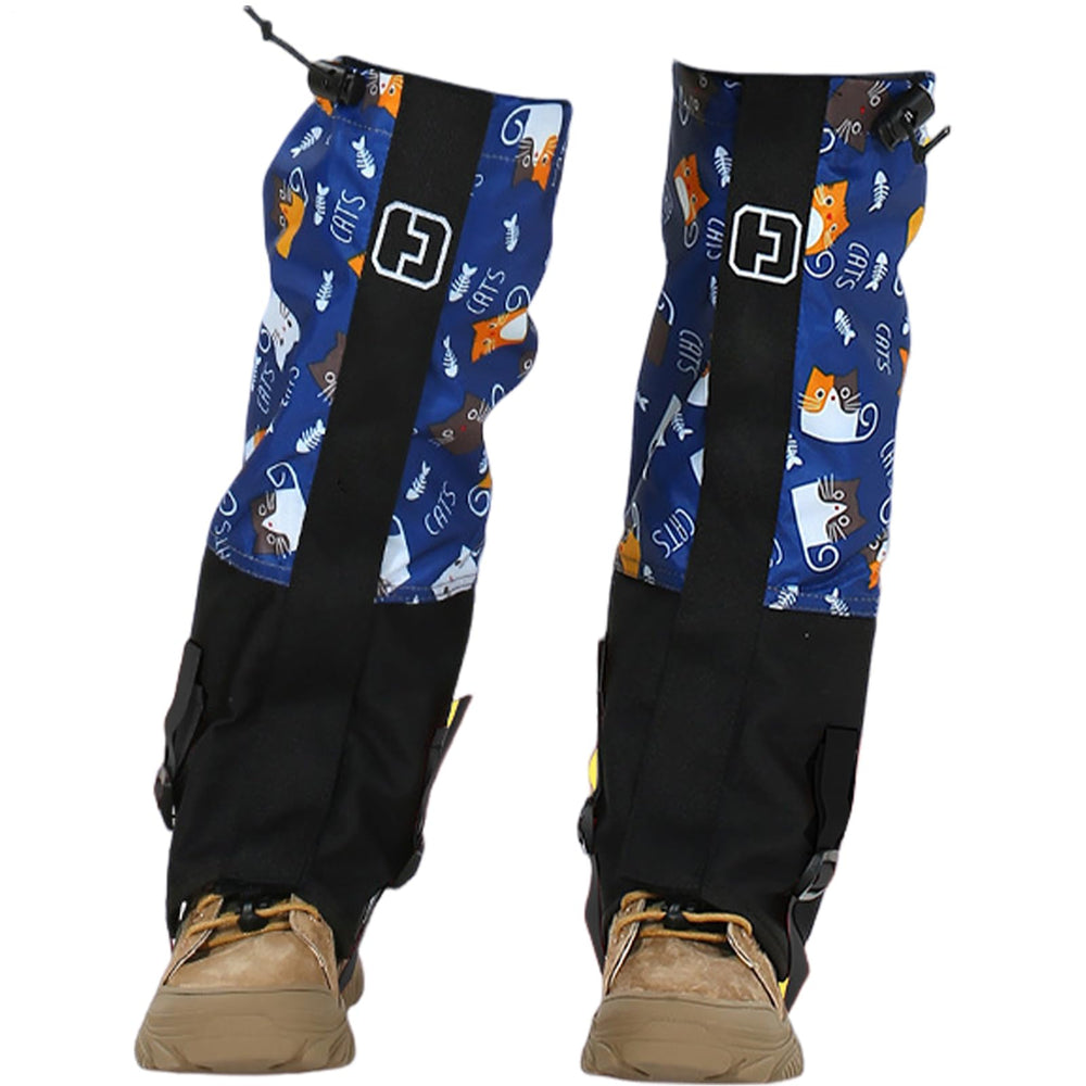 Kids Snowproof Boot Gaiters quick on/off for garden chores.