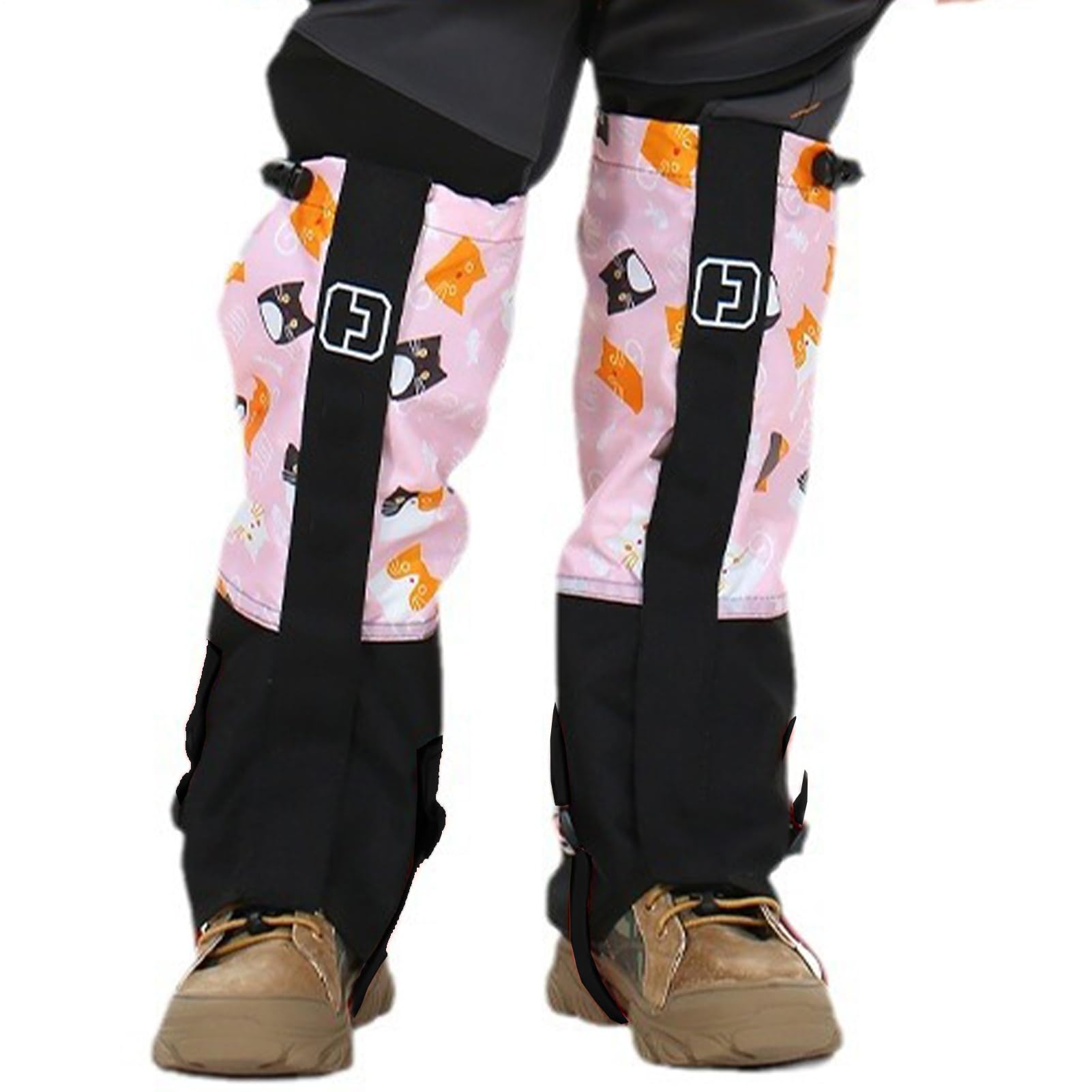 Hiking, camping, and climbing with Kids Waterproof Leg Gaiters