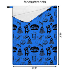KidzAdventure single-size sleeping bag showing compact travel warmth for kids