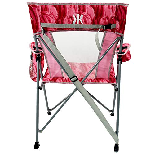 Kijaro Journey Print chair with built in cooler pocket for refreshments.
