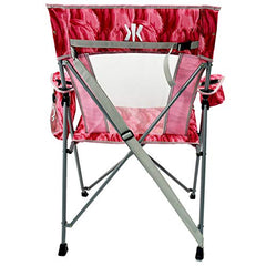 Kijaro Journey Print chair with built in cooler pocket for refreshments.