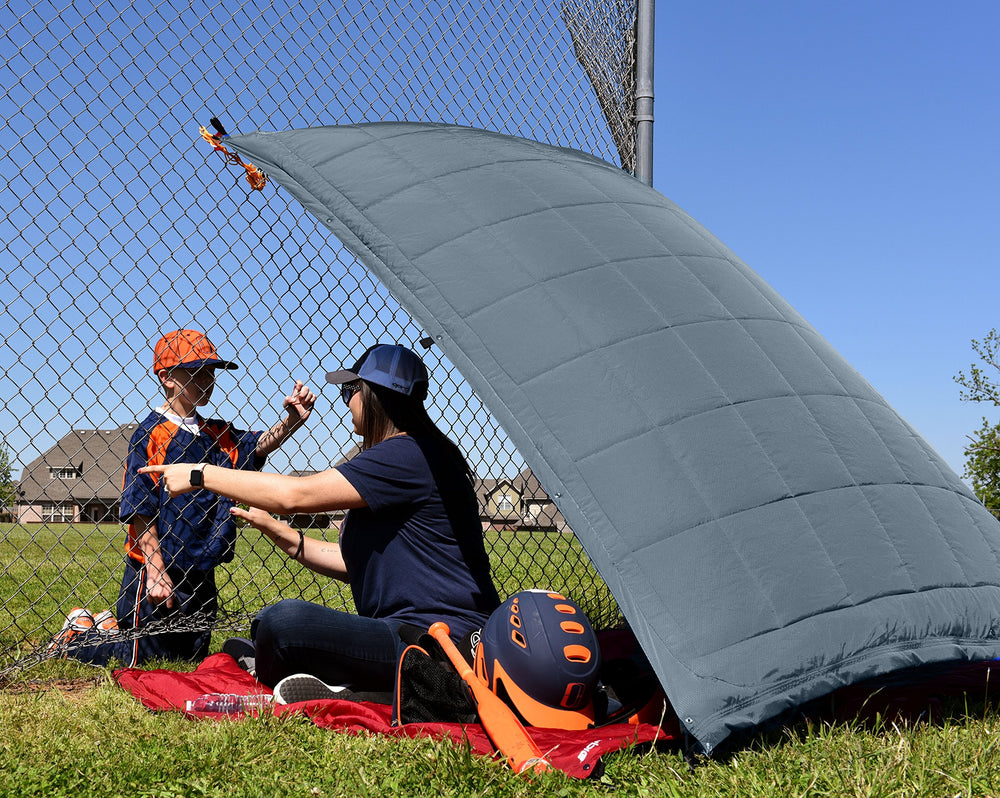 Kijaro Kubie durable water-resistant ripstop nylon fabric.