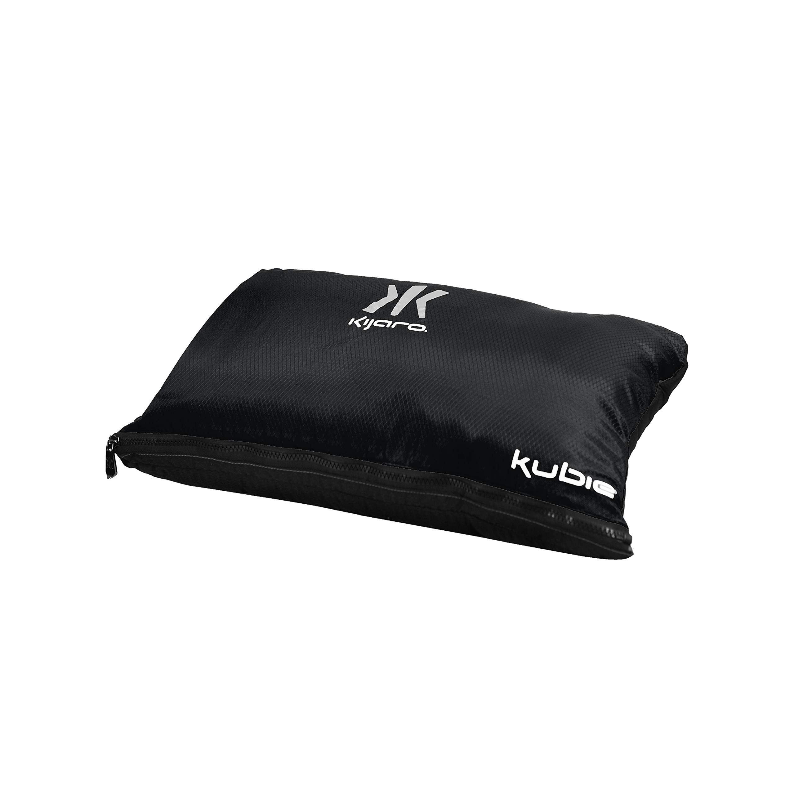 Kijaro Kubie sleeping bag configuration for compact sleeping.
