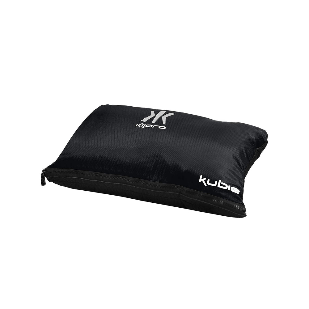 Kijaro Kubie sleeping bag configuration for compact sleeping.
