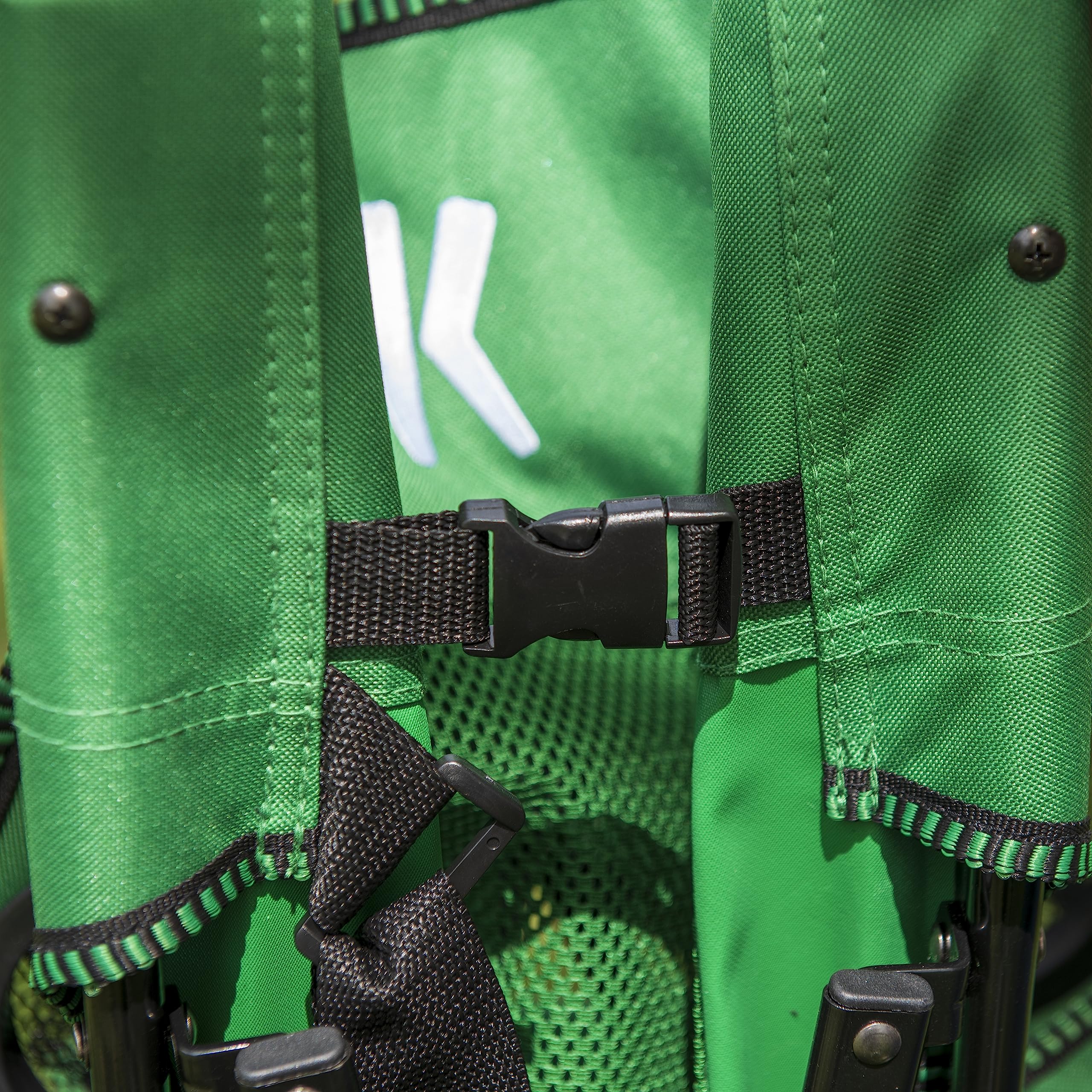 Kijaro Rok-It Sport Chair has an integrated carry strap for simple carrying.