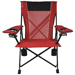 Kijaro Rok-It Sport chair breathable mesh back keeps you cool.