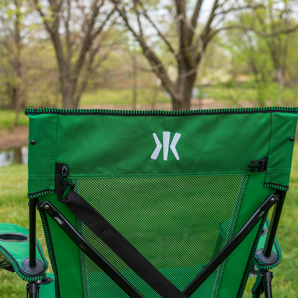 Kijaro Rok-It Sport Chair is suited for beaches, campsites, and backyards.