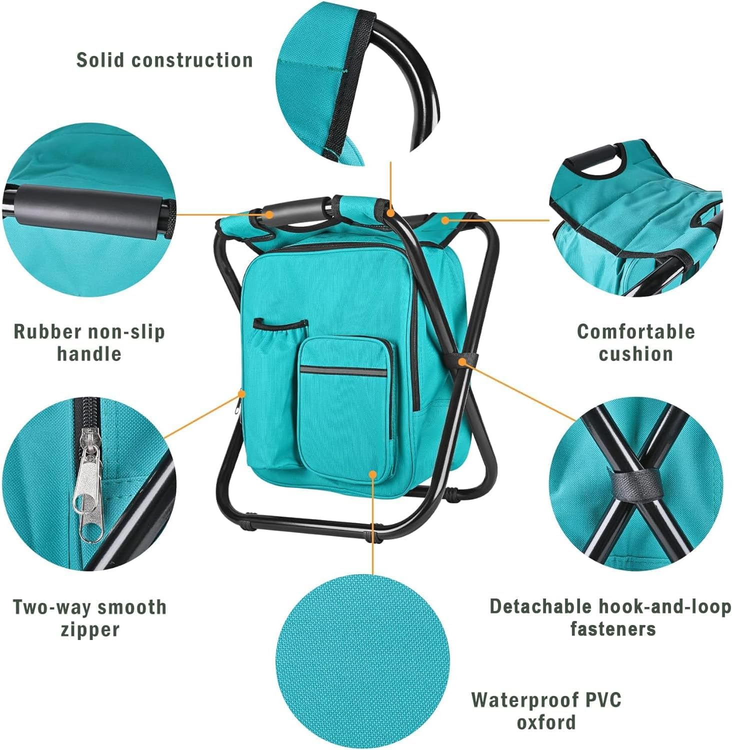 Kikerike compact folded size for easy trunk storage and transport.