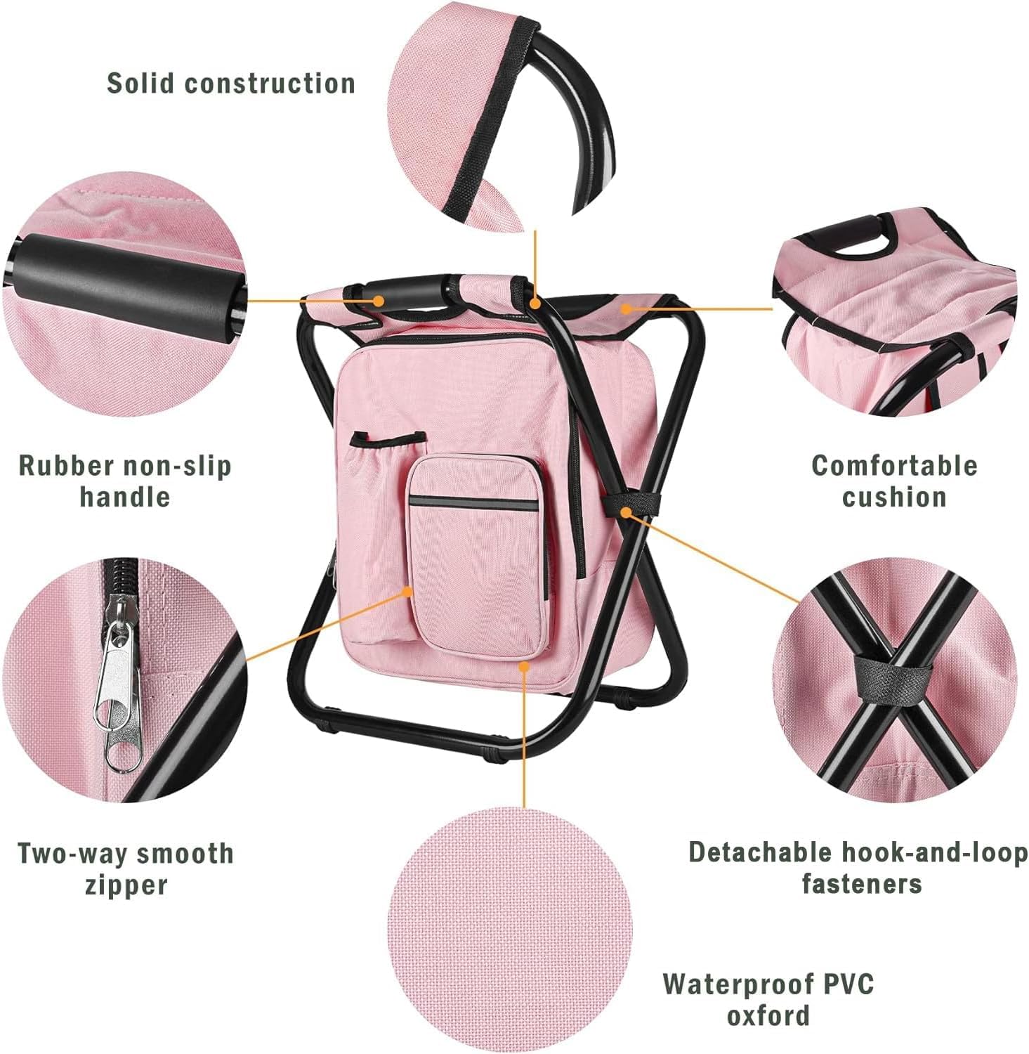 Kikerike backpack-storage-pockets keep essentials within reach during fishing.