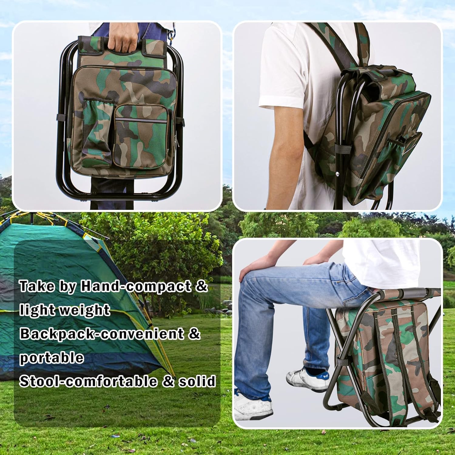 Kikerike folded compact size shows easy storage and portability.