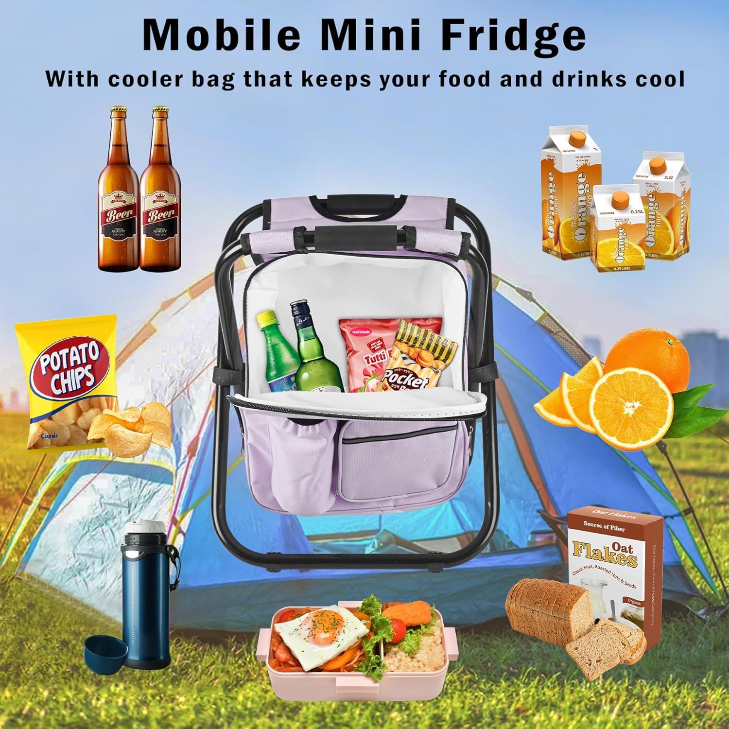 Kikerike outdoor setup shows versatile use for camping and hunting adventures.