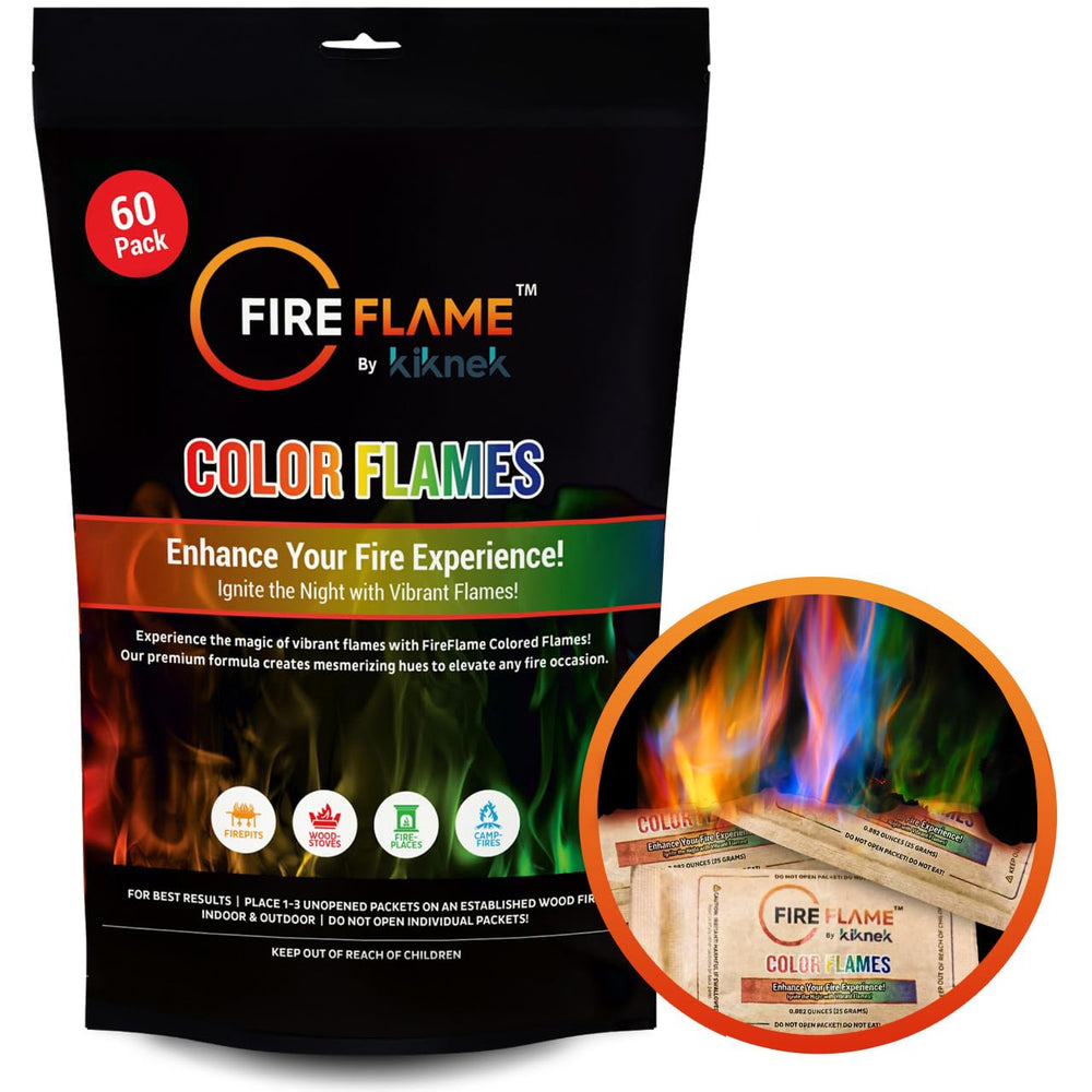 Kiknek Fireflame color flames transform camping evenings outdoors