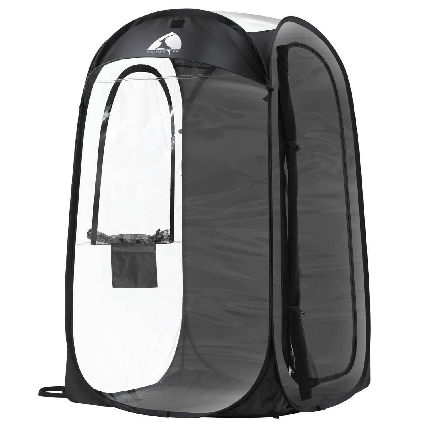 Kilindeer Sports Pod front view provides a clear 360° view for outdoor events.