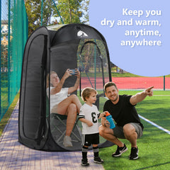 Kilindeer Sports Pod side-door entry shows easy access during setup.