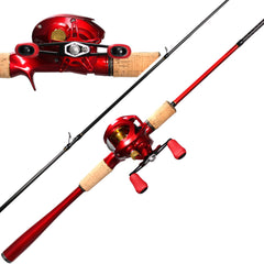 Kilitn 6.5ft ultralight baitcasting rod close-up