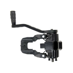 Killer Instinct DSC compact sled crank angled shot for silent cocking and quick setup.