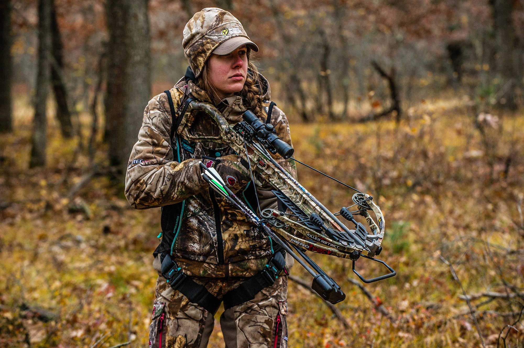 Killer Instinct Hypr Lite bolts at target practice emphasizing accuracy and consistency