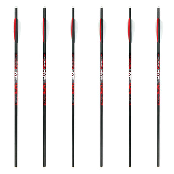 Killer Instinct Hypr-V 20in crossbow bolts ready for high-speed accuracy.