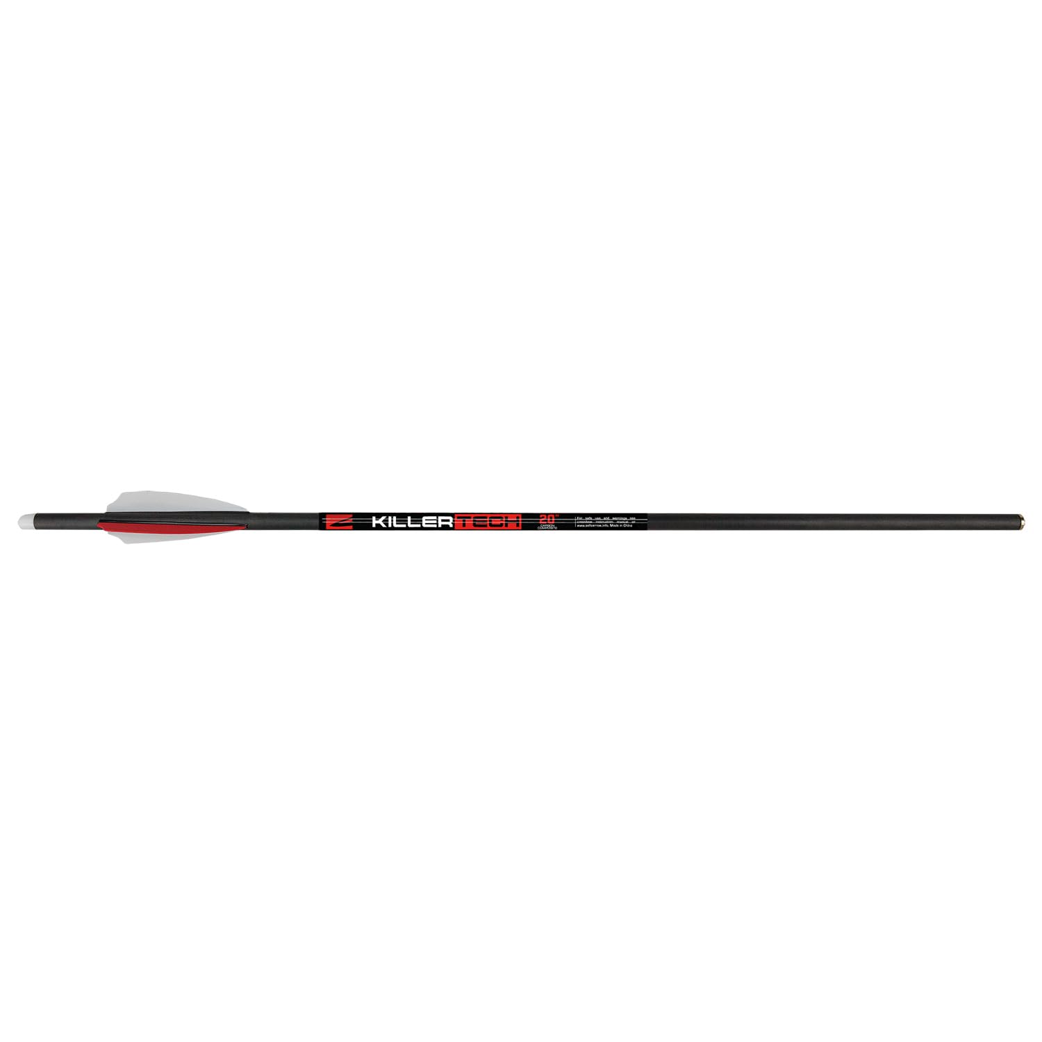 Killer Instinct Killtech bolts with 3-inch vanes ready out of the box for reliable flight.