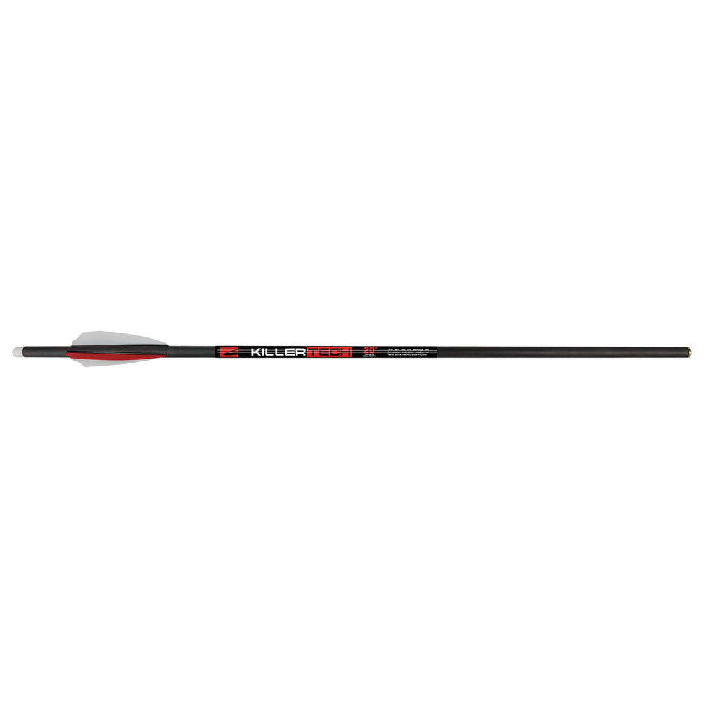 Killer Instinct Killtech bolts with 3-inch vanes ready out of the box for reliable flight.