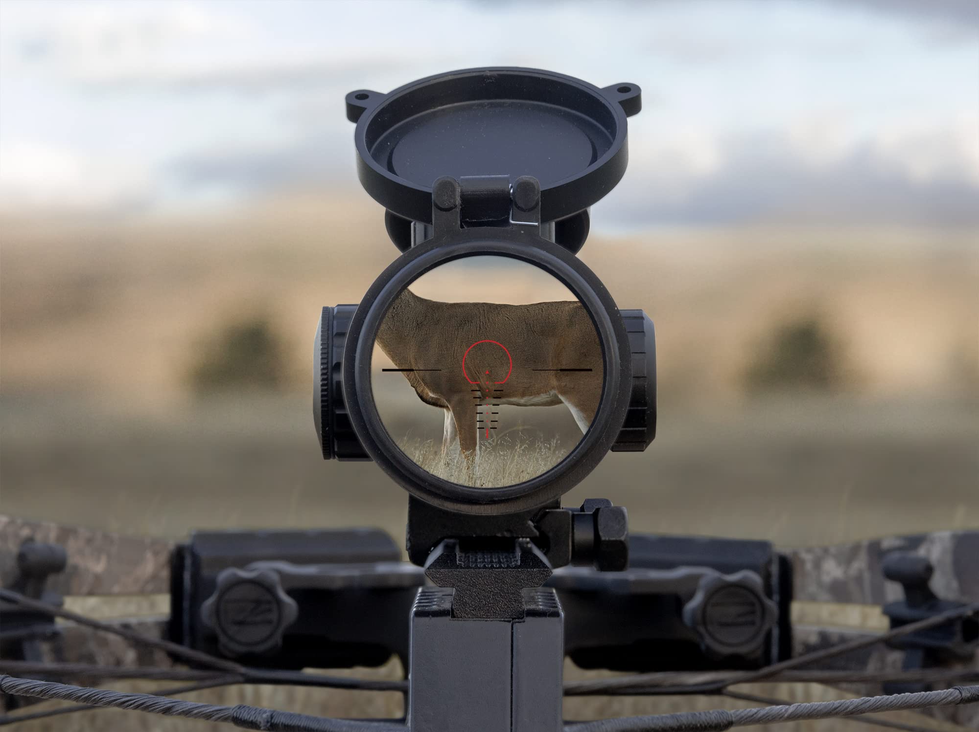 Killer Instinct Lumix Speedring aids low-light aiming to 100 yards with clear reticle