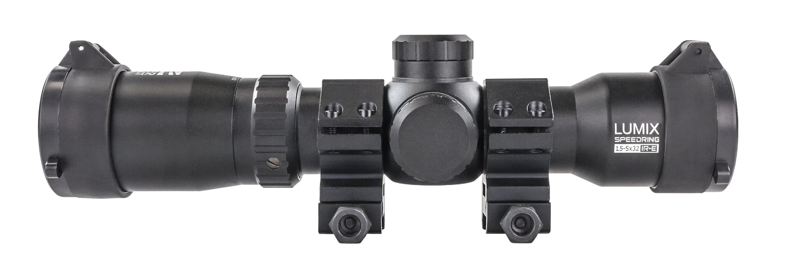 Killer Instinct Lumix Speedring overview showing rugged aluminum chassis with stealth matte finish