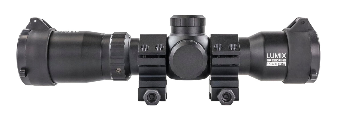 Killer Instinct Lumix Speedring overview showing rugged aluminum chassis with stealth matte finish