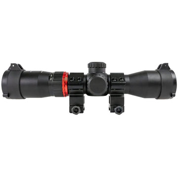 Killer Instinct Max View 2-7x36 front lens captures more light for clear dawn hunting