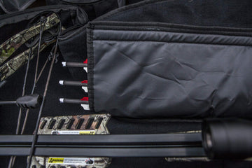 Killer Instinct SLAYER crossbow case side pocket for quick-access accessories