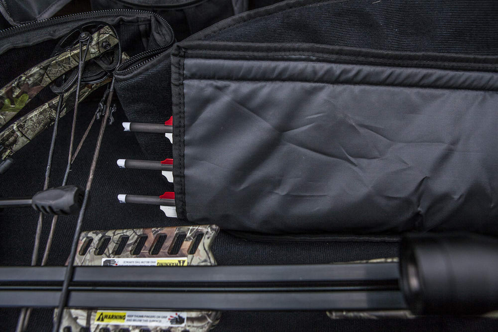 Killer Instinct SLAYER crossbow case side pocket for quick-access accessories