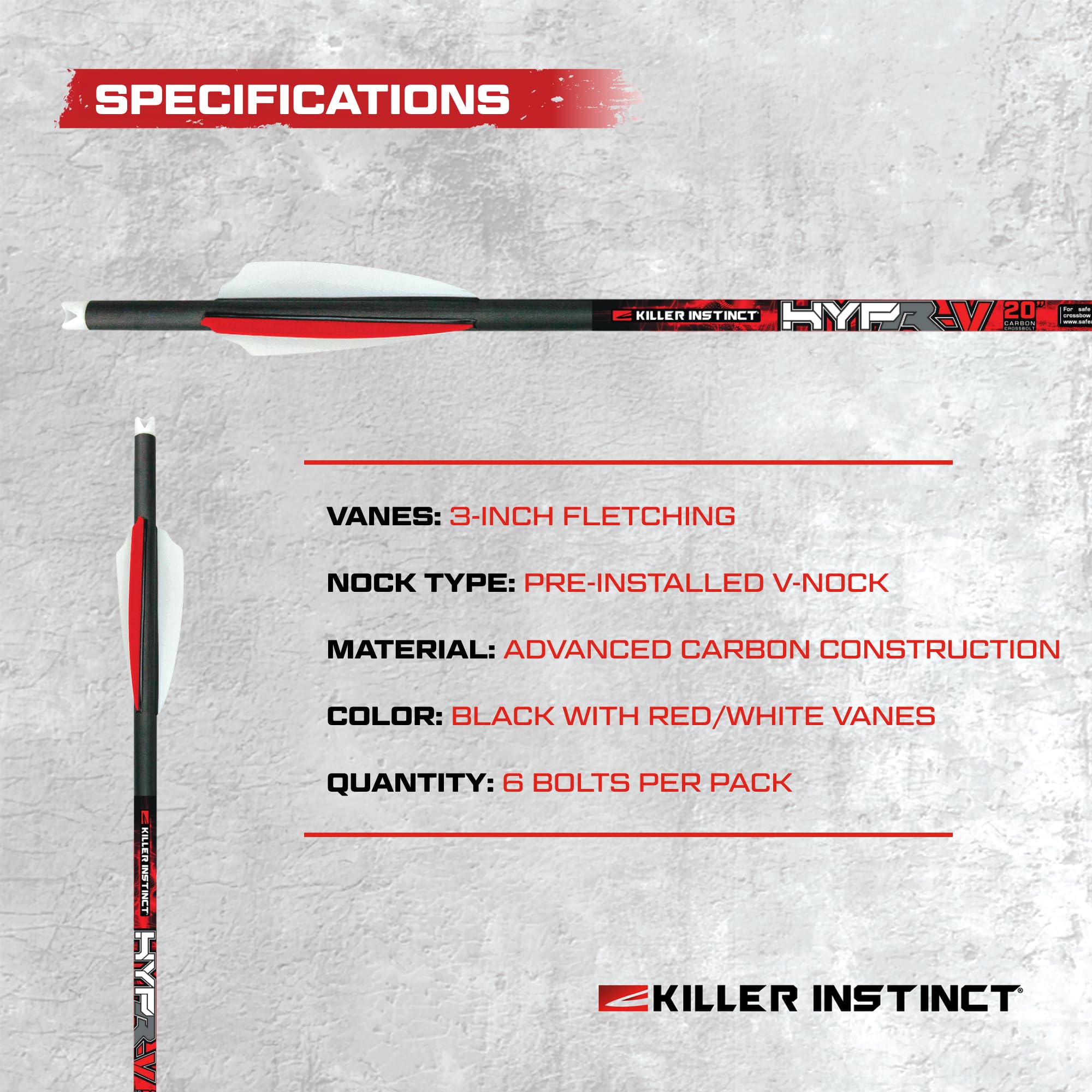 Killer Instinct V-Track nock system showing improved string contact.