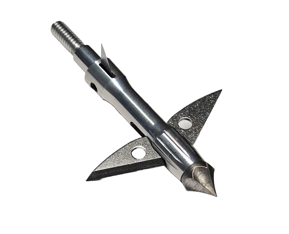 Killz Zeus 100 Grain Broadhead crown-tip ready for deep penetration.