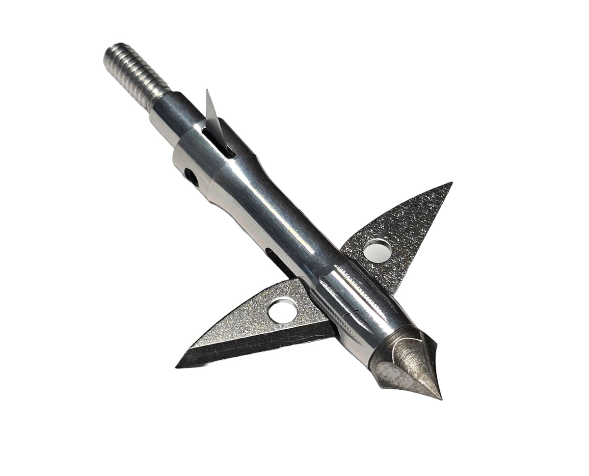 Killz Zeus 100 Grain Broadhead crown-tip ready for deep penetration.