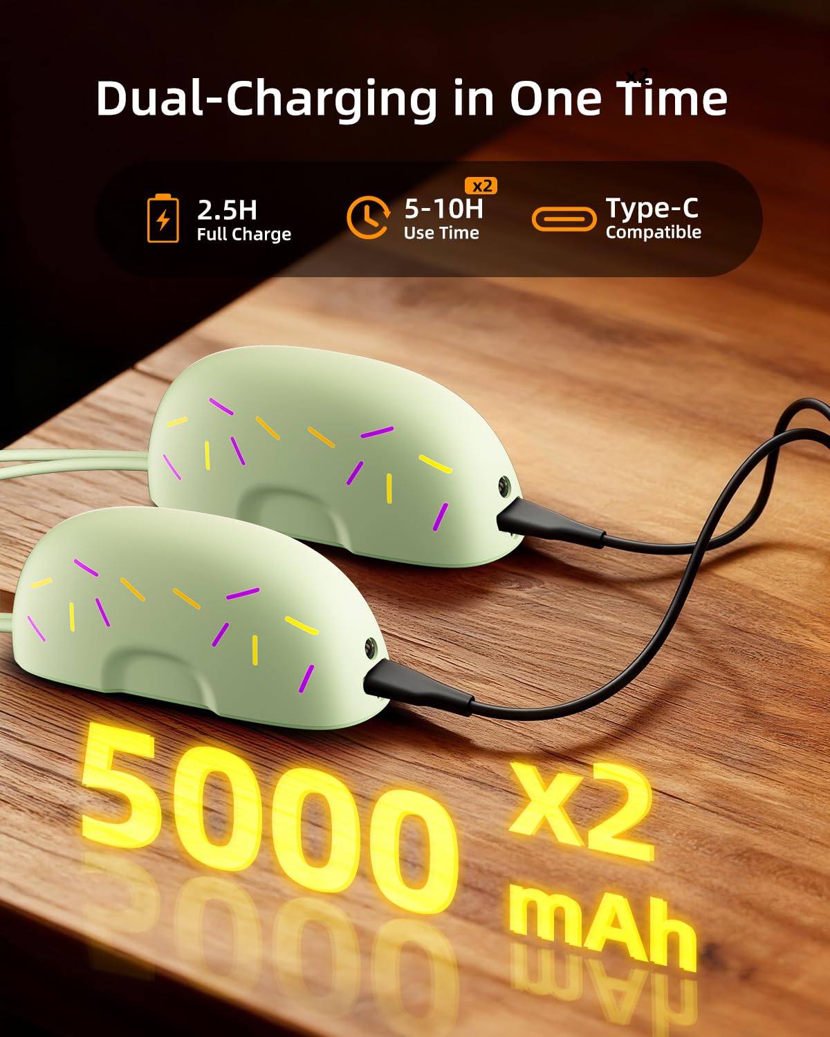 Kimguard UL-certified hand warmers emphasize safety and reliability.