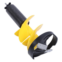 Floating bit design keeps the tool afloat if detached.