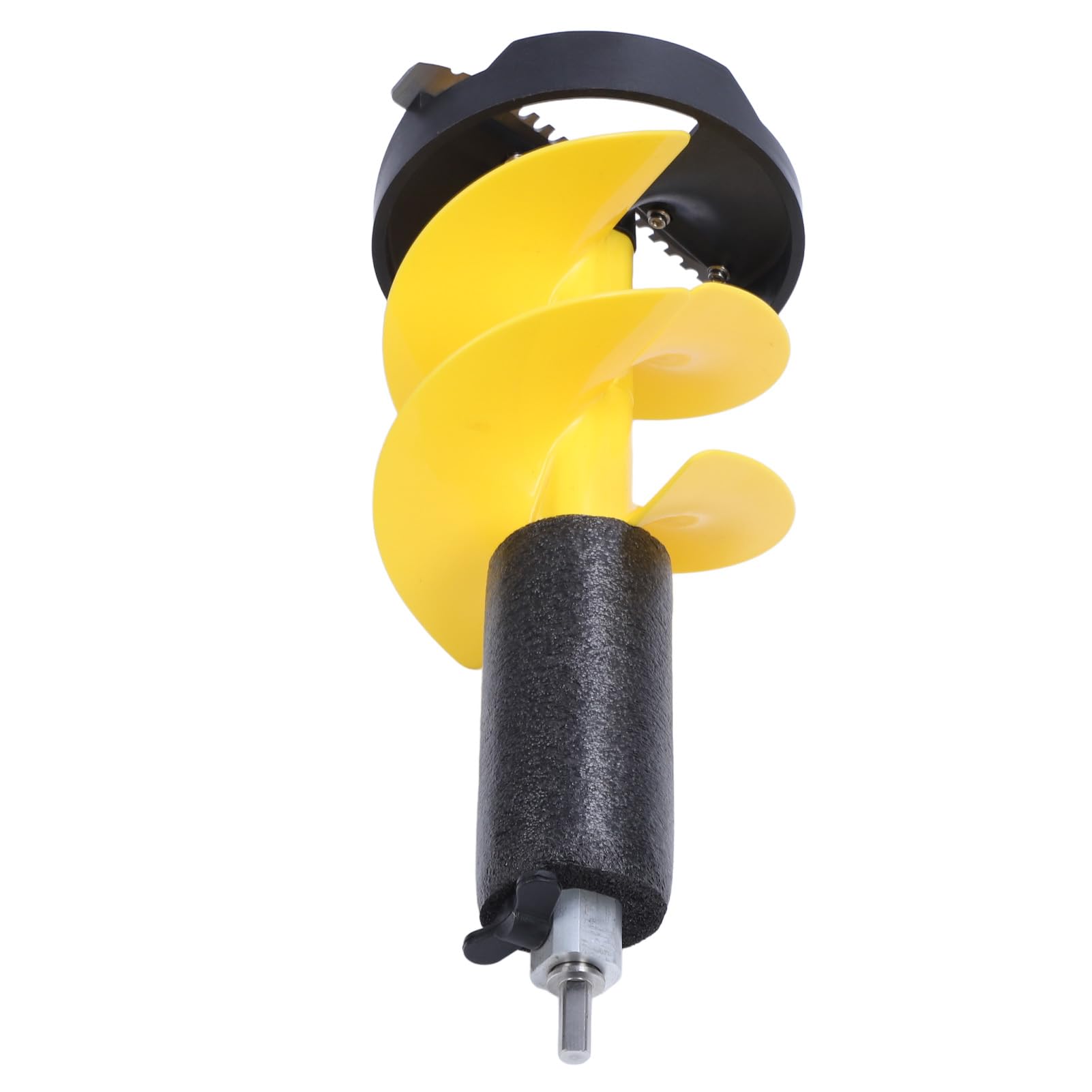 Universal adapter enables connection to various drills for versatility.