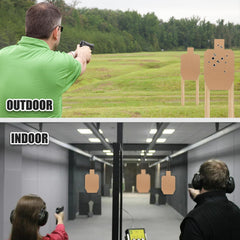 KIMSOFUNNY three-layer corrugated cardboard withstands extended shooting sessions.
