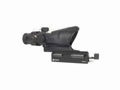 Kinetic Sidelok mount closeup showing precise fit for all ACOG models