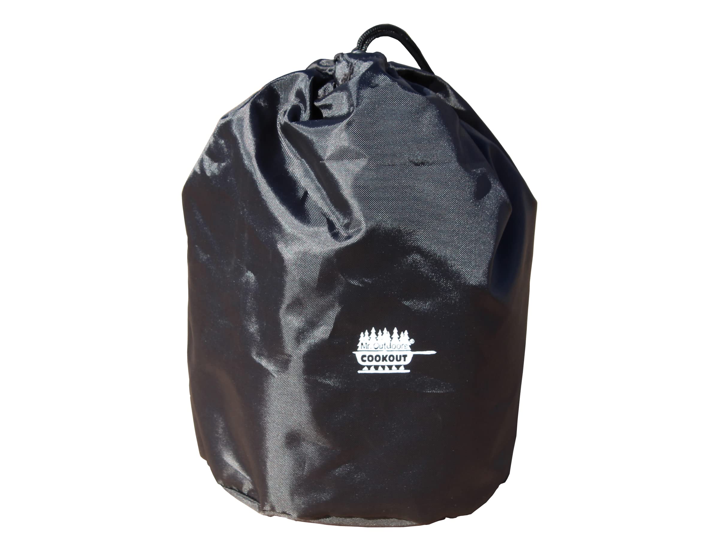 King Kooker Mr. Outdoors coffee percolator with draw-string bag for travel convenience