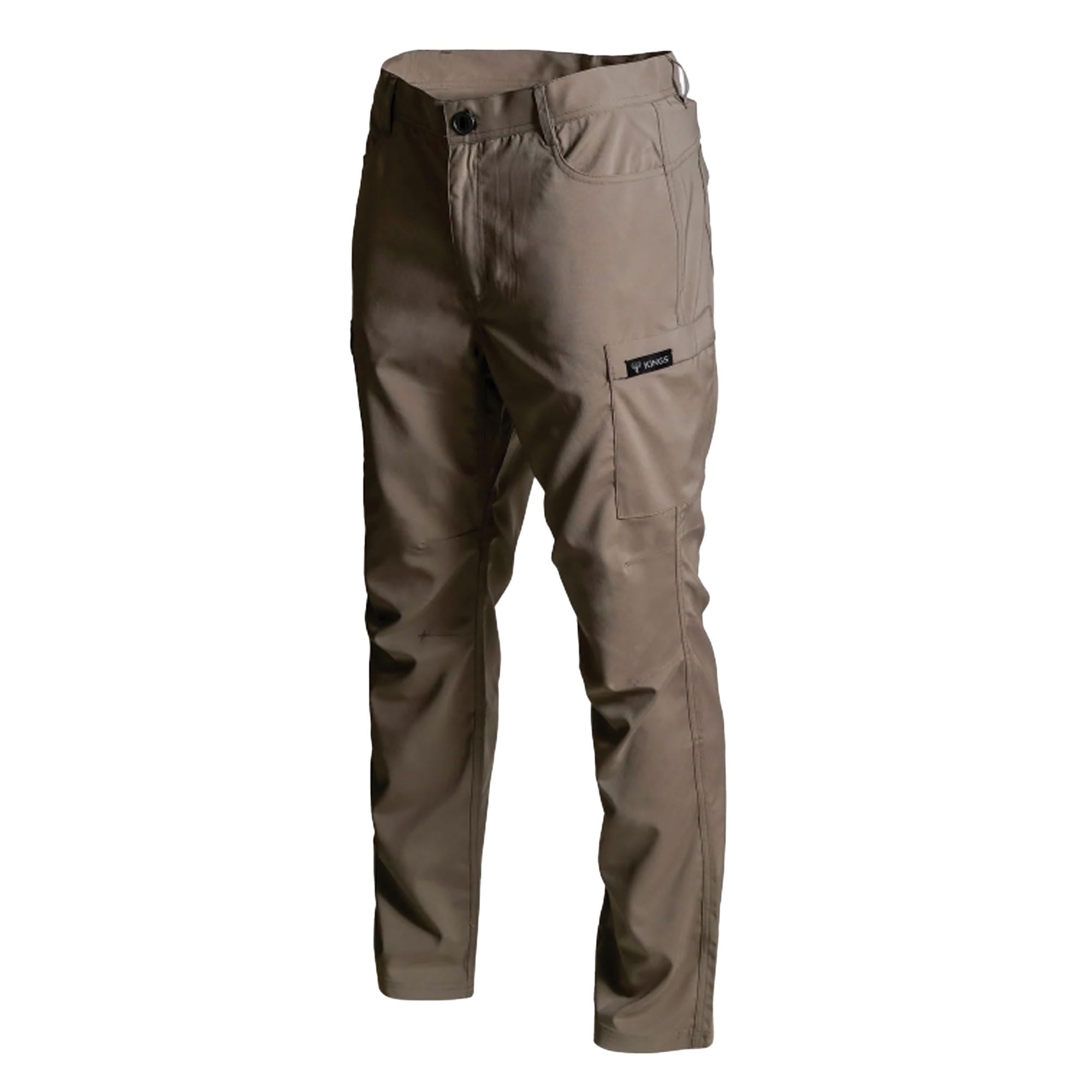 King's Camo Hunter Pant 2.0 quick-dry weave demonstrates moisture-wicking performance.